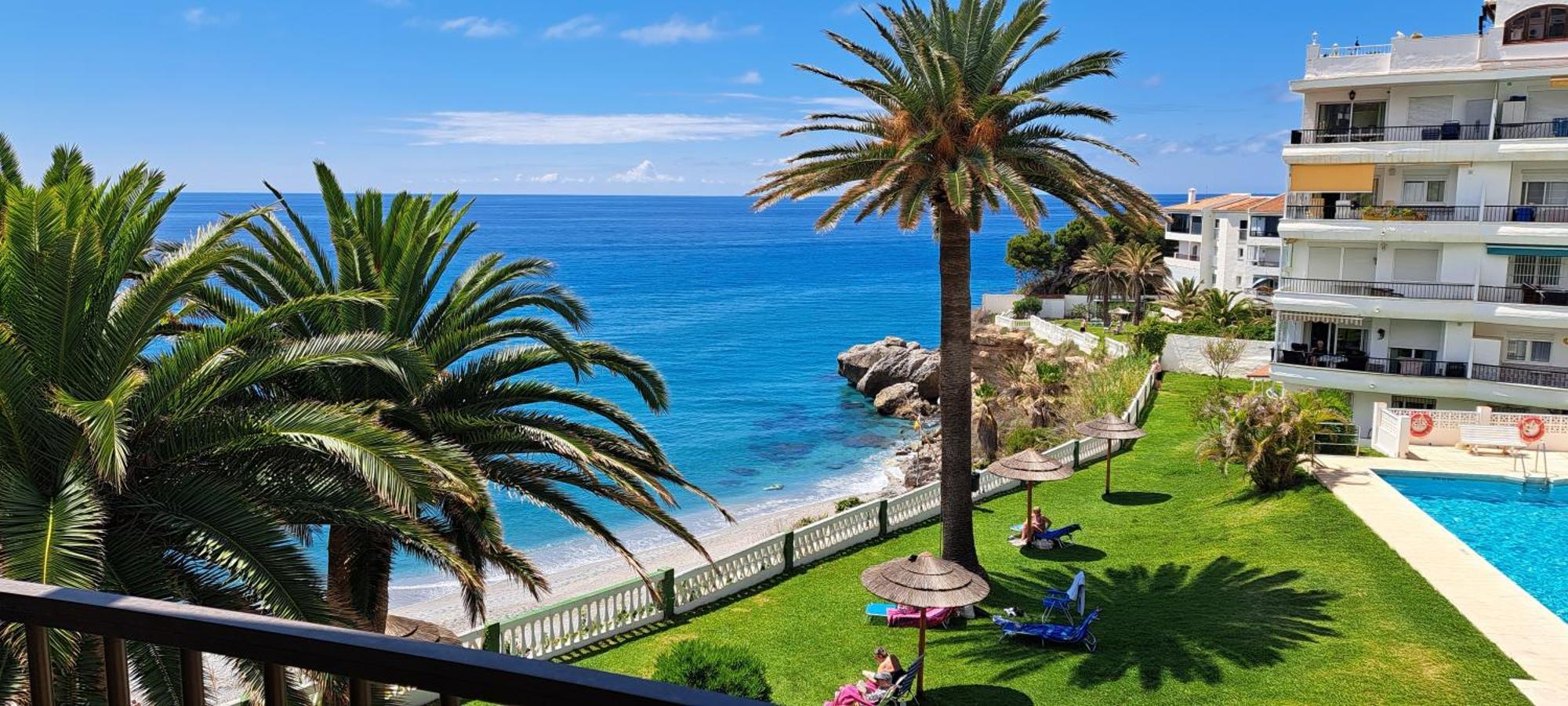 Ferienwohnung Acapulco Playa Beautiful Seaview Nerja Exterior foto